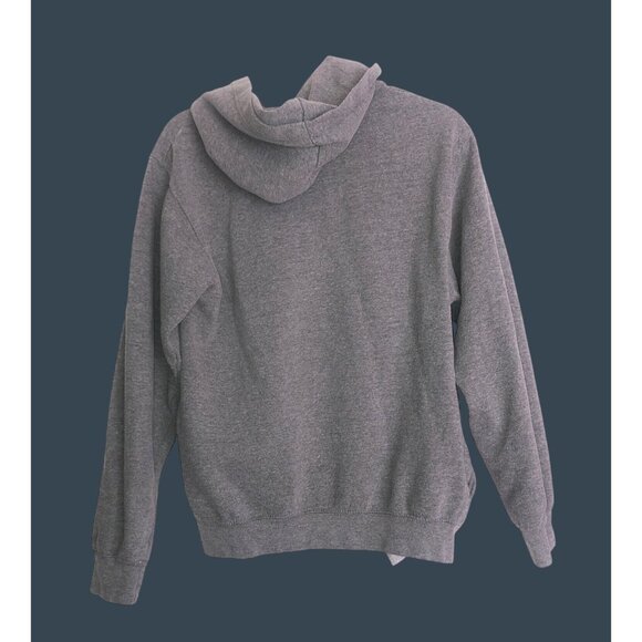 Jurassic Park Logo Hoodie X-Large Universal Studios Cotton/Polyester Blend Gray - Picture 2 of 7